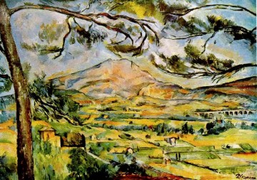 150の主題の芸術作品 Painting - モン・サント・ヴィクトワール 1887 ポール・セザンヌの風景